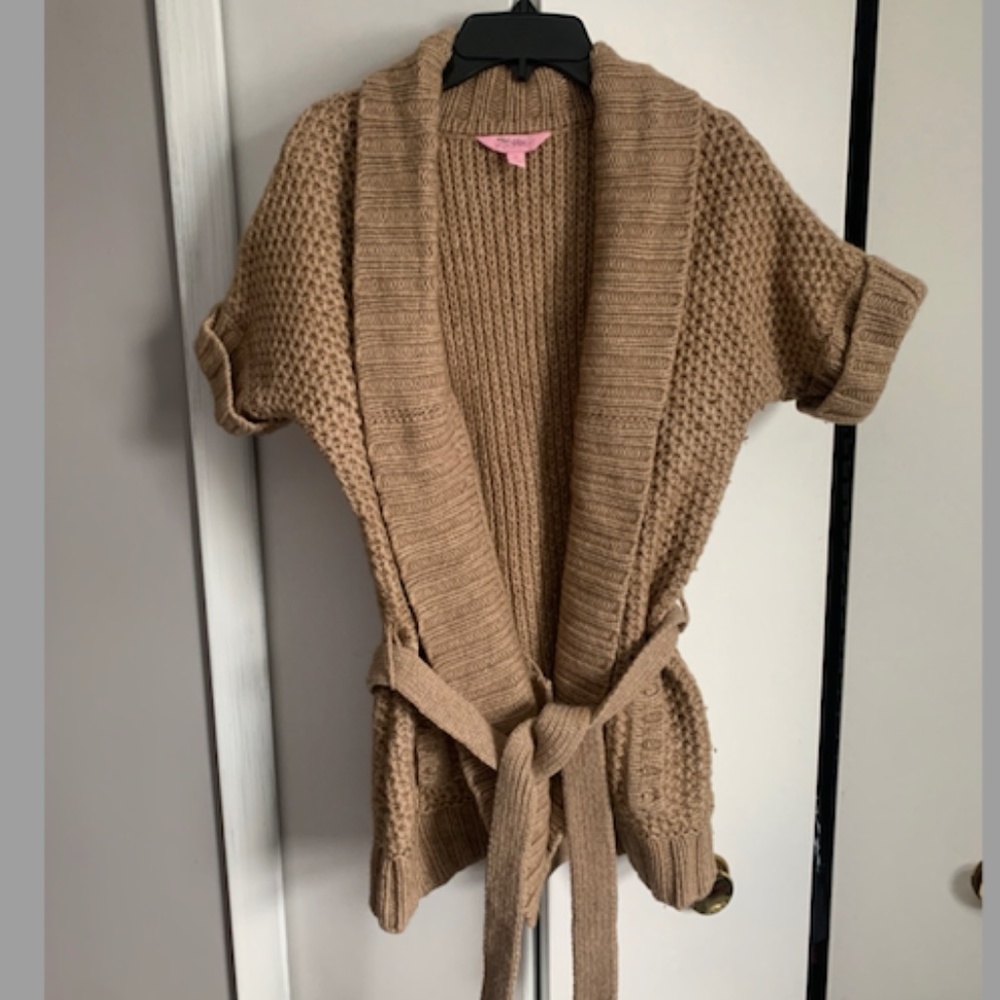 Lily Pulitzer Chunky Wrap Sweater